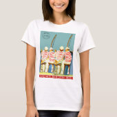 Camiseta Feminina de Capoeira: Cais Tシャツ (正面)