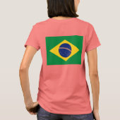 Camiseta Feminina I love Brasil Tシャツ (裏面)