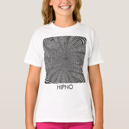 Camiseta Feminina juvenil Básica Hipno Tシャツ