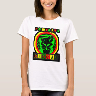 Camiseta Feminina Powerful Reggae Tシャツ