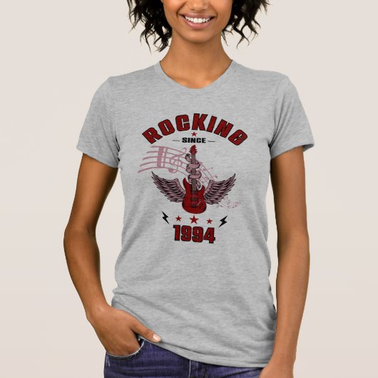 Camiseta feminina ROCKING Tシャツ (正面)