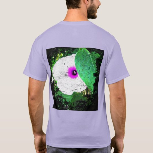 Camiseta Flor Lilás Tシャツ (裏面)
