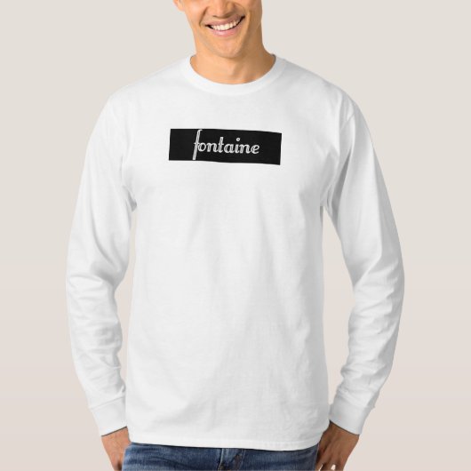 Camiseta Fontaine Tシャツ (正面)