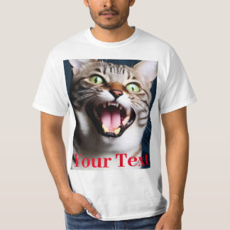 Camiseta Foto personalizado Y Texto Personalizado Tシャツ