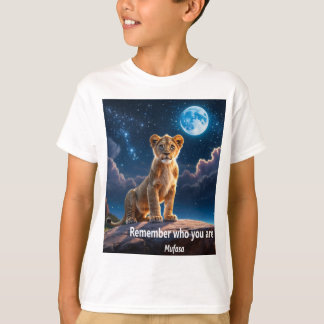 Camiseta Frase Inspiradora de Mufasa Tシャツ