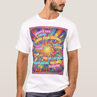 Camiseta frases motivação tシャツ