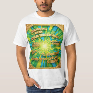 Camiseta frases motivação tシャツ