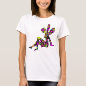 Camiseta Geek Feminina 042 Tシャツ (正面)