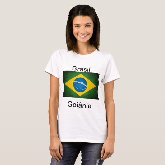 Camiseta Goiânia Brasil Tシャツ (正面フル)
