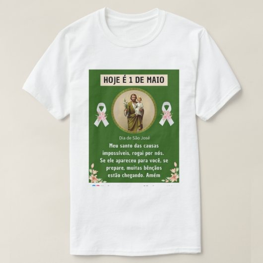 Camiseta gola canoa Masculino simples em algodão  Tシャツ (デザイン正面)