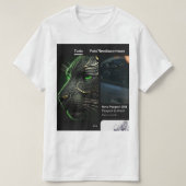 Camiseta gola canoa Masculino simples  Tシャツ (デザイン正面)