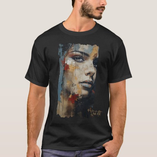 Camiseta Graffiti Morena Tシャツ (正面)