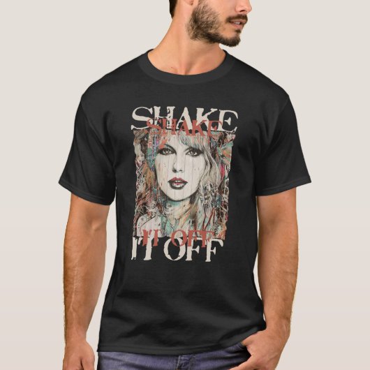 Camiseta Graffiti Shake it off Tシャツ (正面)