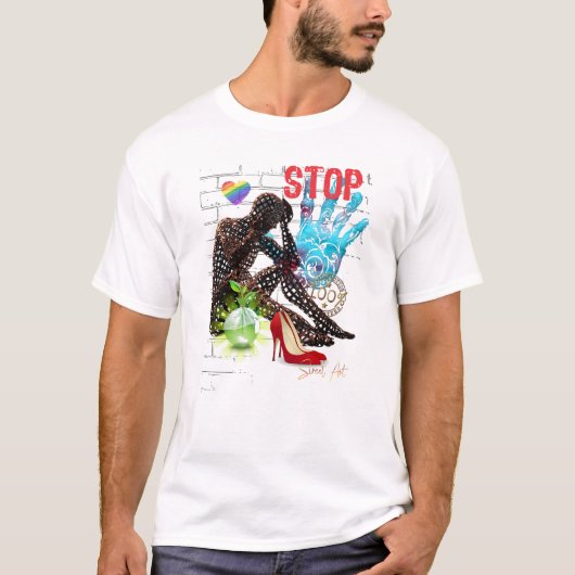 Camiseta Graffiti Stop Tシャツ (正面)