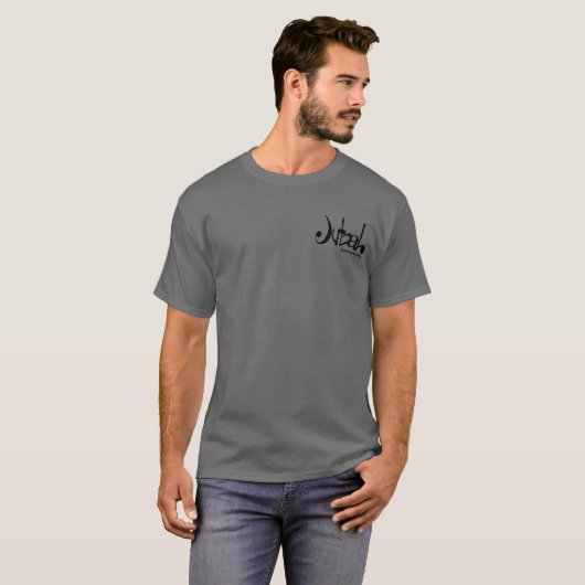 Camiseta Gris de Hombre Tシャツ (正面フル)