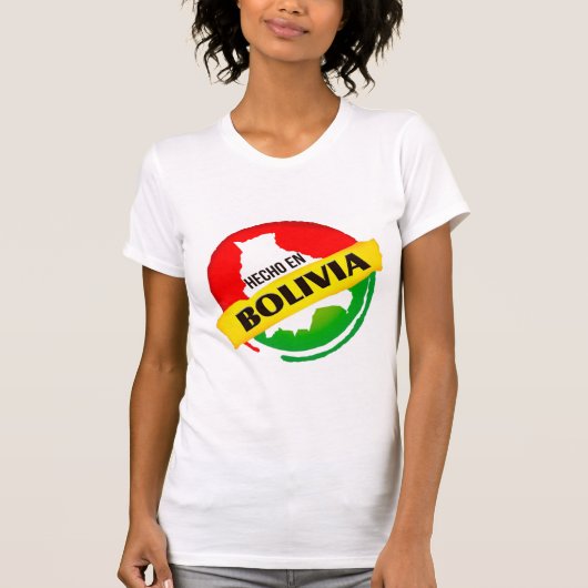 Camiseta Hecho en Bolivia Tシャツ (正面)