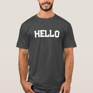 Camiseta hello tシャツ
