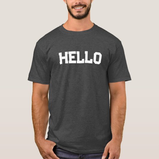 Camiseta hello tシャツ (正面)
