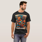Camiseta Hombre Arte Simbólico Transformación Tシャツ (正面フル)