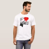 Camiseta - I Love Games Tシャツ (正面フル)