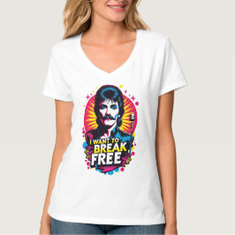 Camiseta I Want to Break Free Tシャツ