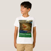 Camiseta Infantil Básica Via Pantanal Jacaré Tシャツ (正面フル)