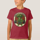 Camiseta Infantil Brócolis é o Segredo - Front Tシャツ (正面)