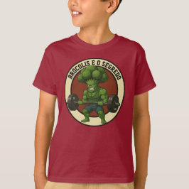 Camiseta Infantil Brócolis é o Segredo - Front Tシャツ
