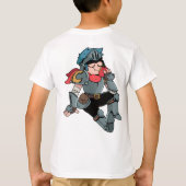 Camiseta Infantil Card Guardians | Louis Apple Tシャツ (裏面)