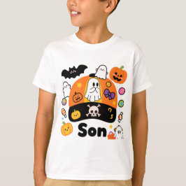 Camiseta Infantil de Halloween para Hijo Querido Tシャツ