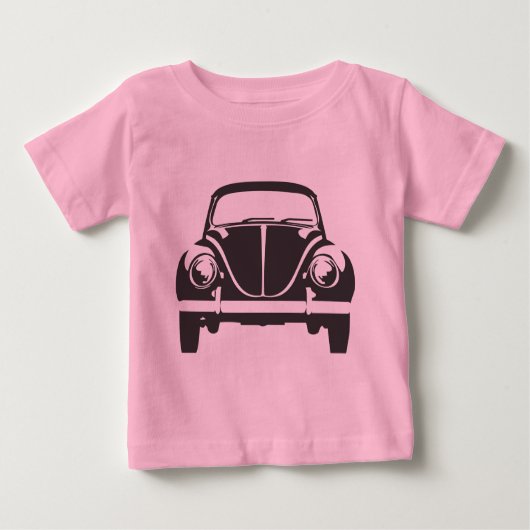 Camiseta Infantil Fusca Vintage ベビーTシャツ (正面)