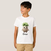 Camiseta Infantil Pipo Crecer – Ilustración Positi Tシャツ (正面フル)