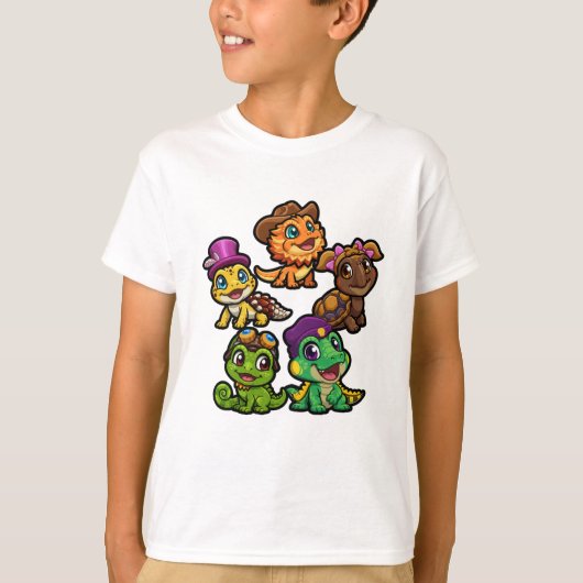 Camiseta Infantil PSF | Reptile Tシャツ (正面)