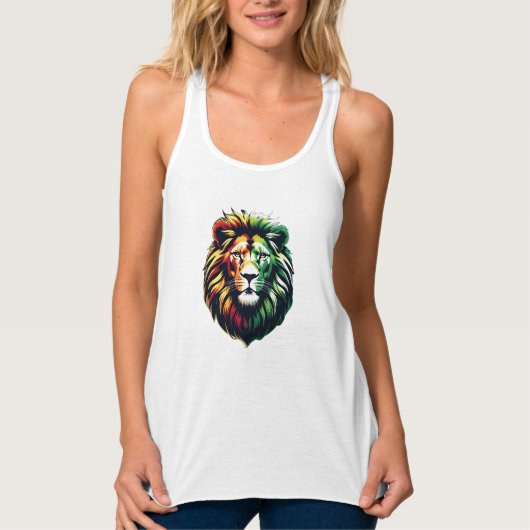 Camiseta Jah Bless - Reggae Vibes Women's T-Shirt タンクトップ (正面)