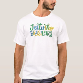Camiseta Jeitinho Brasileiro - Estampa Colorida Br Tシャツ
