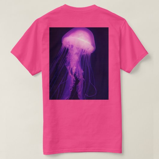 Camiseta Jellyfish Back Tシャツ (デザイン裏面)