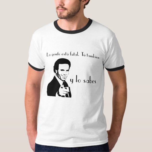 Camiseta Julio Iglesias Tシャツ (正面)