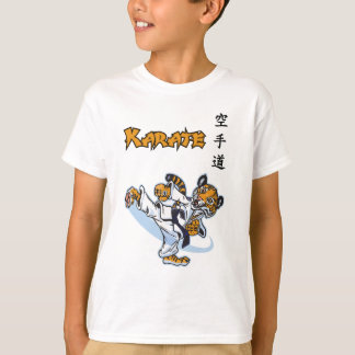 Camiseta Karate Infantil Básica Tシャツ