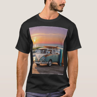 Camiseta Kombi e Surf Tシャツ
