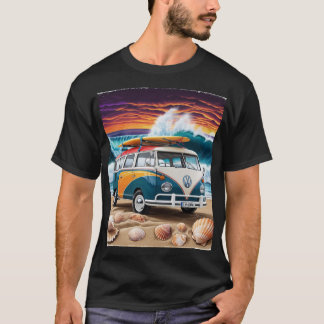 Camiseta Kombi e Surf Tシャツ