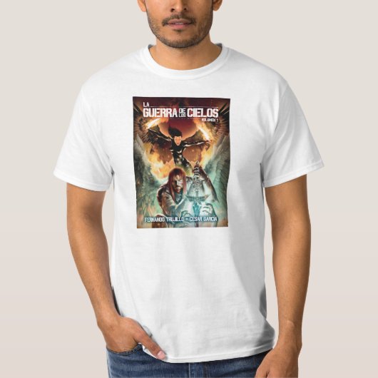 Camiseta 'La guerra de los Cielos' Tシャツ (正面)