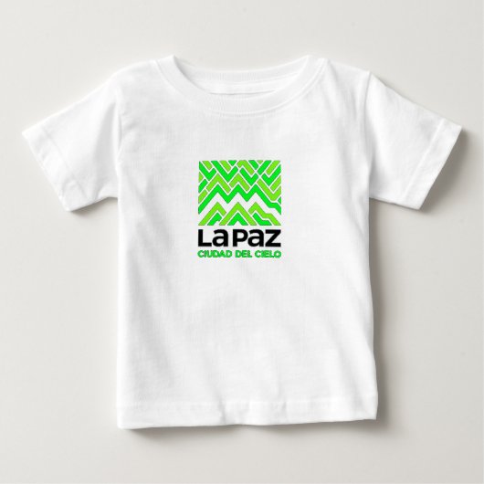 Camiseta La Paz ciudad del cielo ベビーTシャツ (正面)