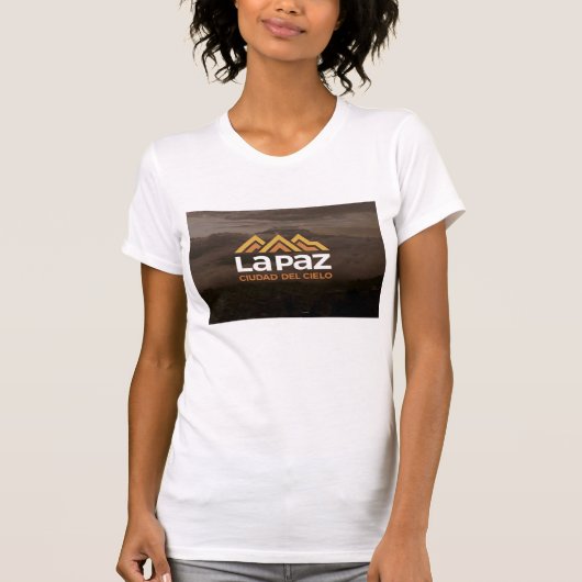 Camiseta  La Paz ciudad del cielo Tシャツ (正面)