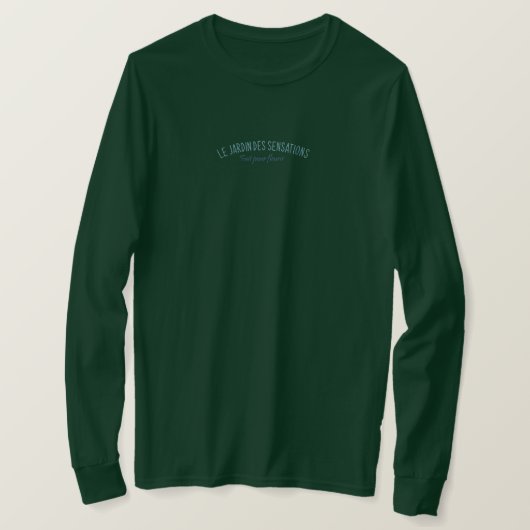 Camiseta Le Jardin des Sensations Tシャツ (デザイン正面)