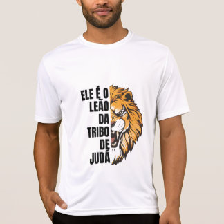 Camiseta Leão da Tribo de Judá Tシャツ