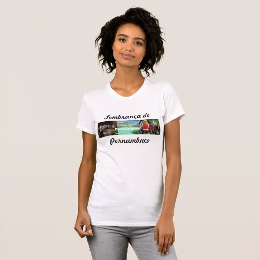 Camiseta lembrança de Pernambuco Tシャツ (正面フル)