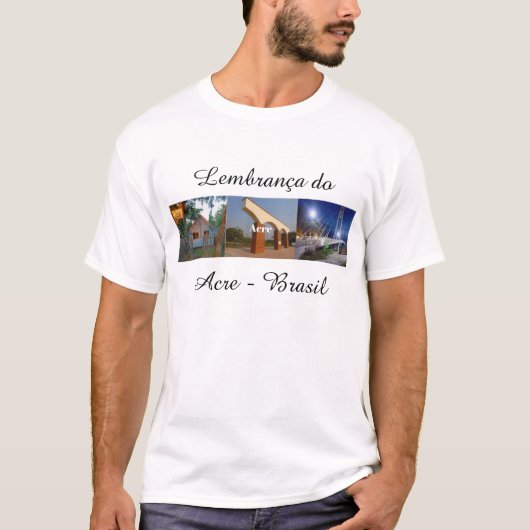 Camiseta lembrança do Acre Brasil Tシャツ (正面)