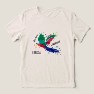 Camiseta Liberdade Arara (Desenho autoral) トライブレンドTシャツ