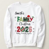Camiseta Long-sleeved Christmas T-shirt 2026 スウェットシャツ (デザイン正面)