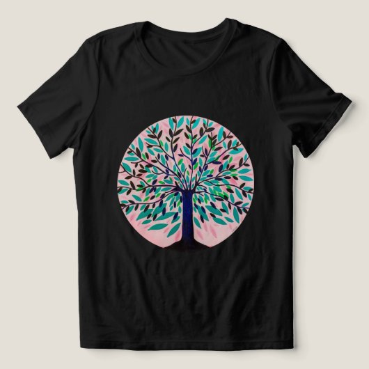 Camiseta Mandala Árvore da Vida トライブレンドＴシャツ (デザイン正面)